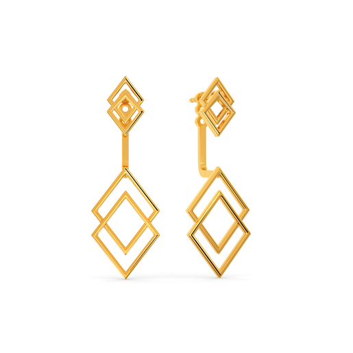 Layered Life Gold Earrings