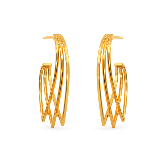 Layerific Gold Earrings