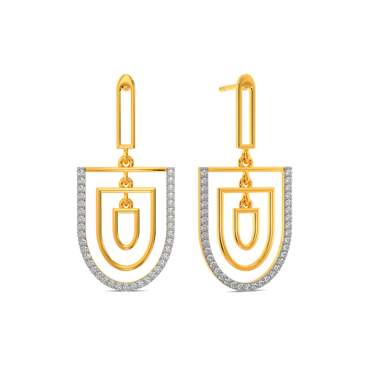 Layer Fiesta Diamond Earrings