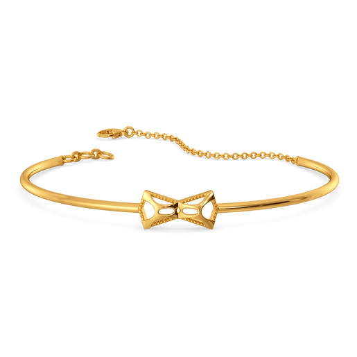 Cutout Trendy Gold Bangles