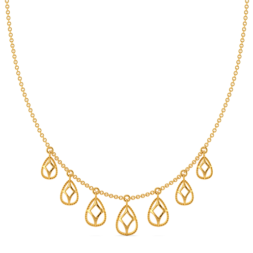 Cutout Crush Gold Necklaces