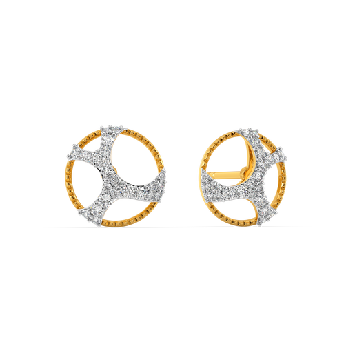 Own the Cutouts Diamond Earrings