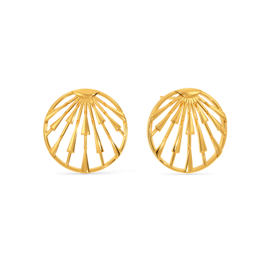 Hello Mellow Gold Earrings