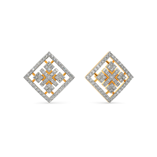 Nordic Serenity Diamond Earrings