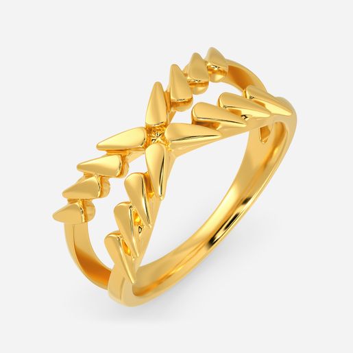 Glide in Style Gold Rings