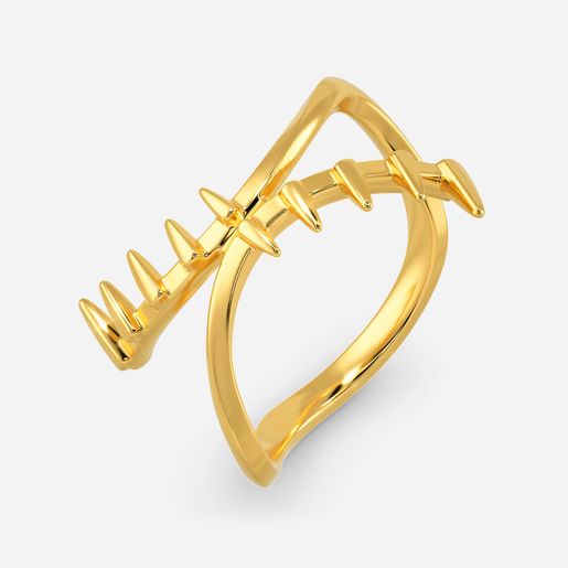 Trim Factor Gold Rings