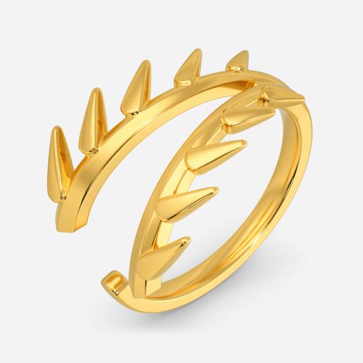 Zip Along Gold Rings