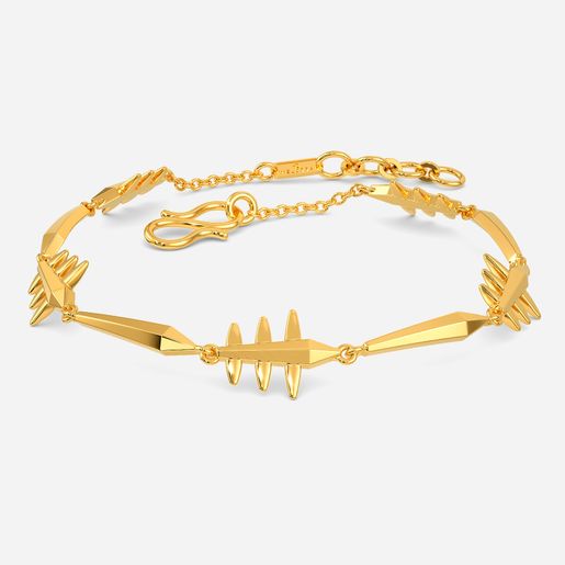Zipped Sojourn Gold Bracelets