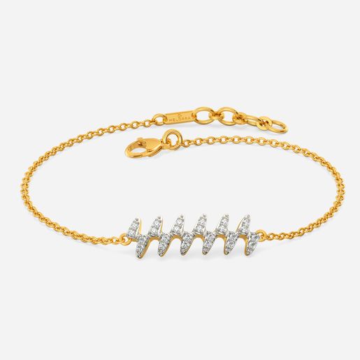 Slide Statement Diamond Bracelets
