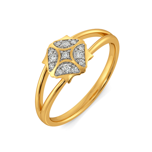 Organized Chaos Diamond Rings