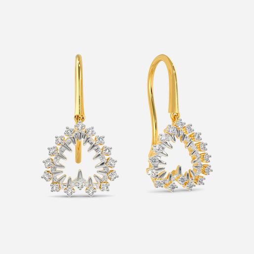 Zippered Romance Diamond Earrings