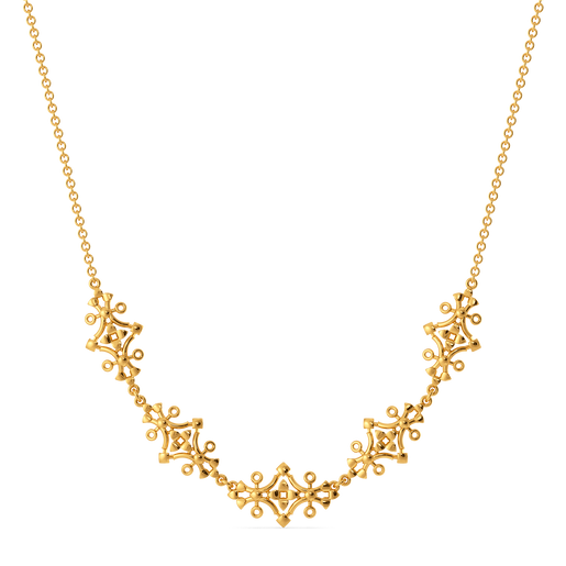 Dreamy Sheer Gold Necklaces
