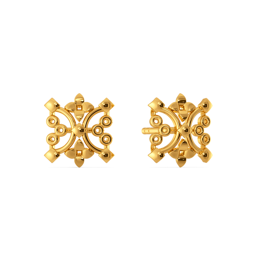 Dreamy Sheer Gold Earrings