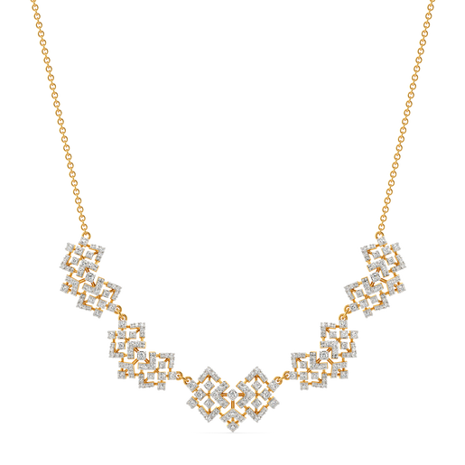 Veiled Magic Diamond Necklaces