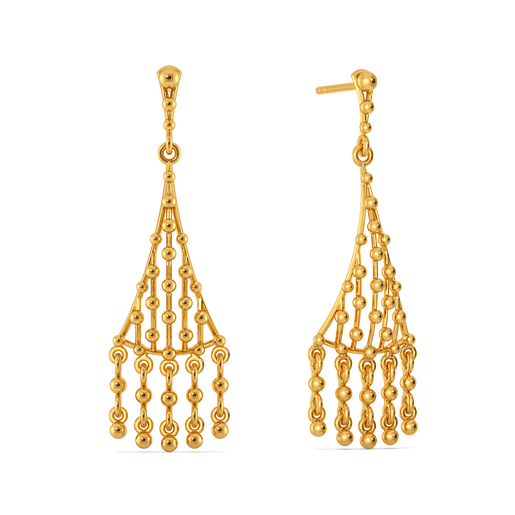 In a Fantasy Land Gold Earrings
