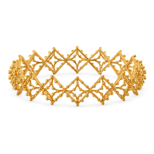 Unbridled Frivolity Gold Bangles