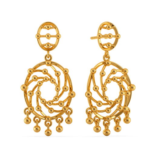 Wear Your Individuality Gold Earrings