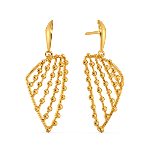 Own Your Glam Gold Earrings